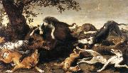 SNYDERS, Frans Wild Boar Hunt  t oil painting picture wholesale